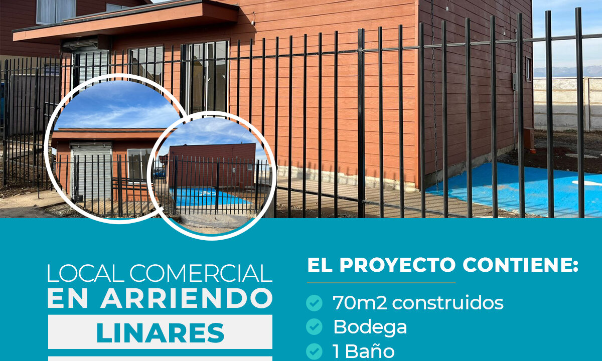 LOCAL COMERCIAL EN ARRIENDO