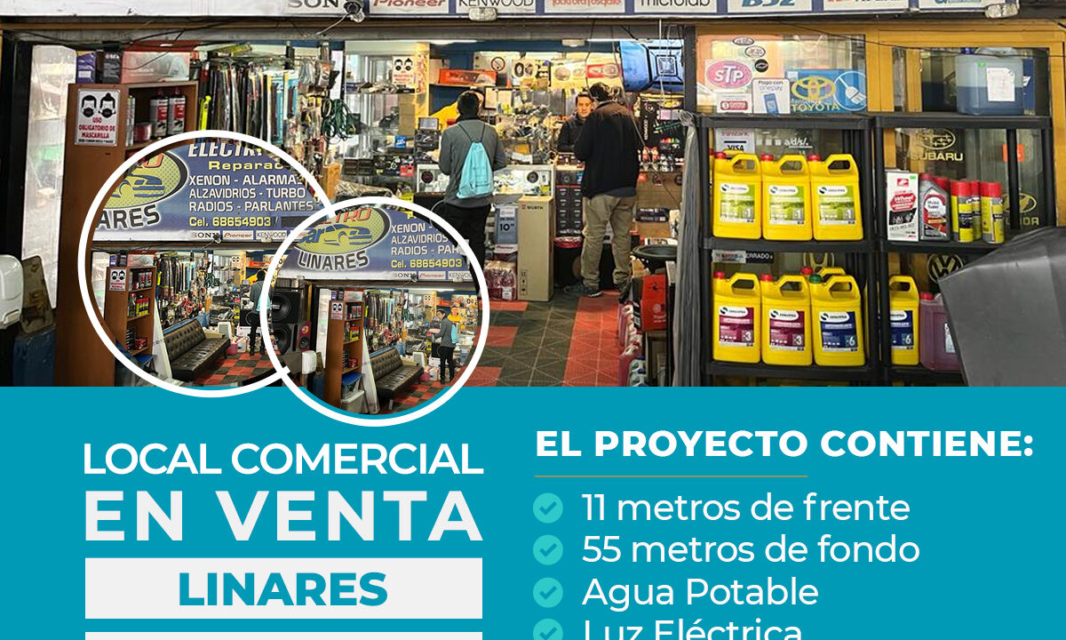 LOCAL COMERCIAL EN VENTA