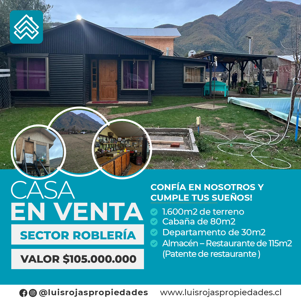 CASA EN VENTA SECTOR ROBLERIA