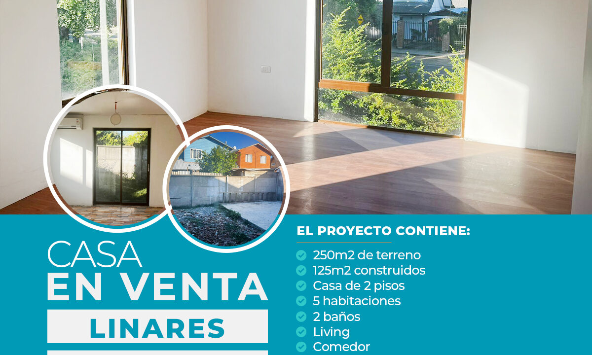 CASA EN VENTA VILLA JARDIN DEL ESTE, LINARES copia