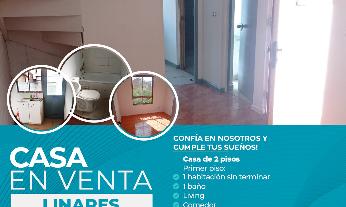 CASA EN VENTA VILLA LOS CIPRESES LINARES $60.000 copia