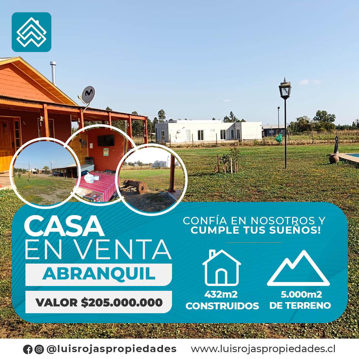 Casa en venta sector Abranquil