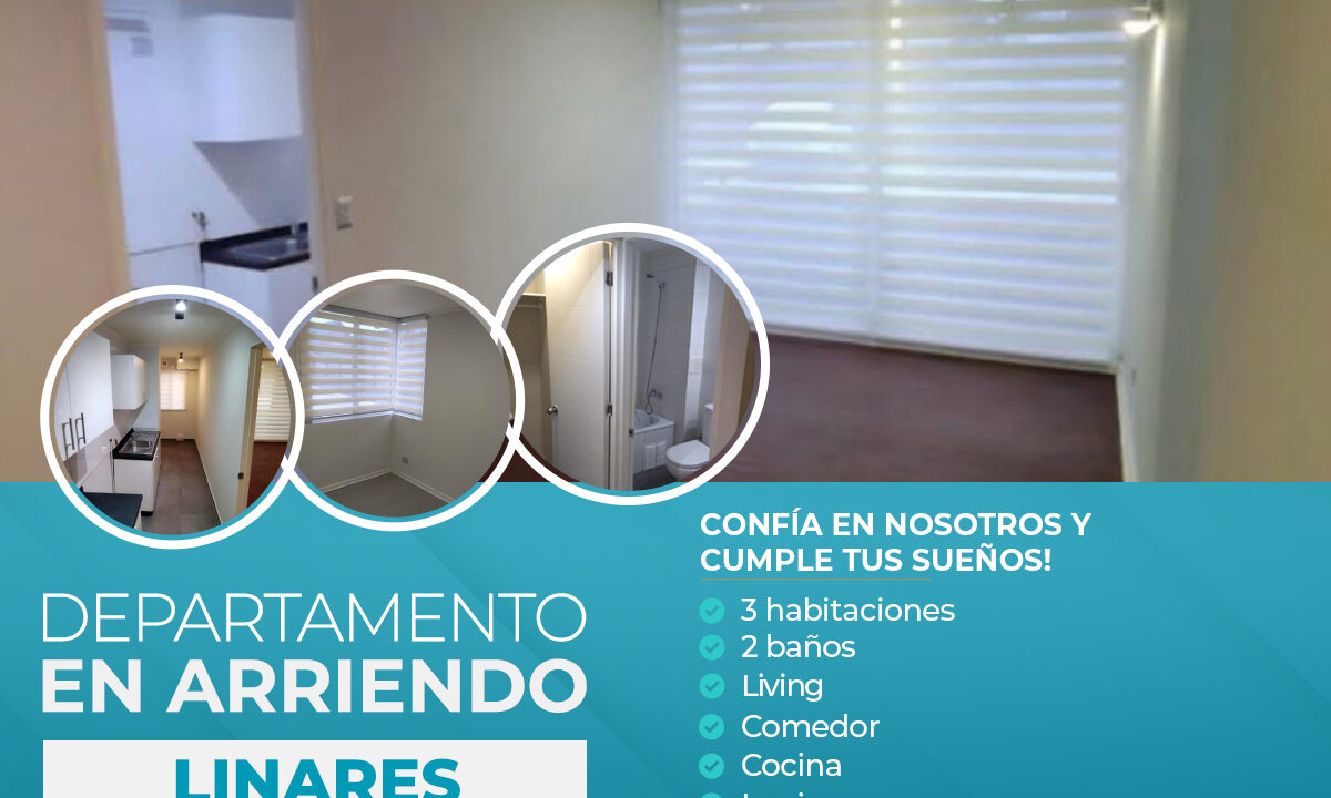 DEPARTAMENTO EN ARRIENDO CUMBRES II, PRIMER PISO LINARES $400 copia