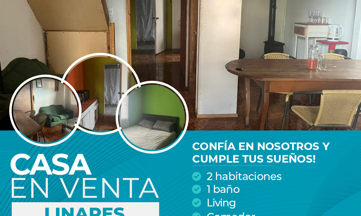 CASA EN VENTA VILLA LOS CONQUISTADORES, LINARES copia