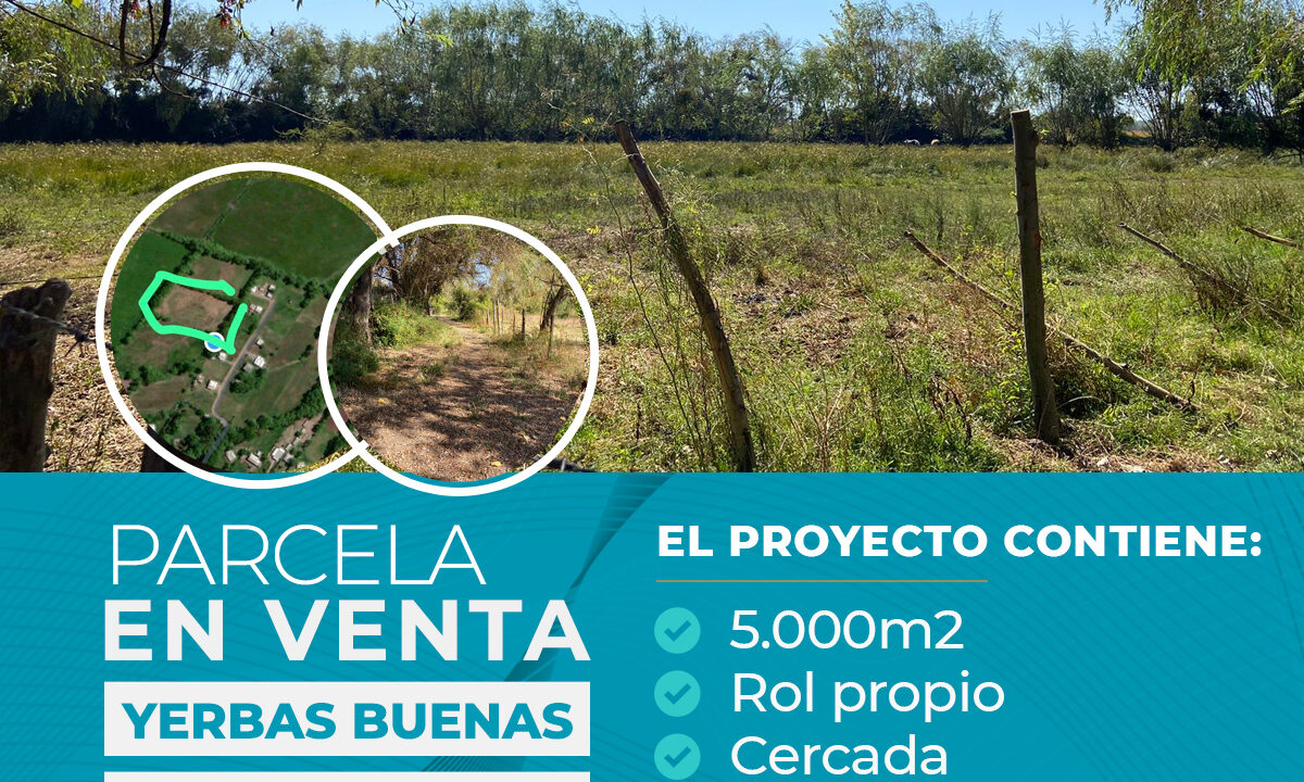 PARCELA EN VENTA YERBAS BUENAS CALLEJON SAN JUAN DE DIOS 1 $40.000.000