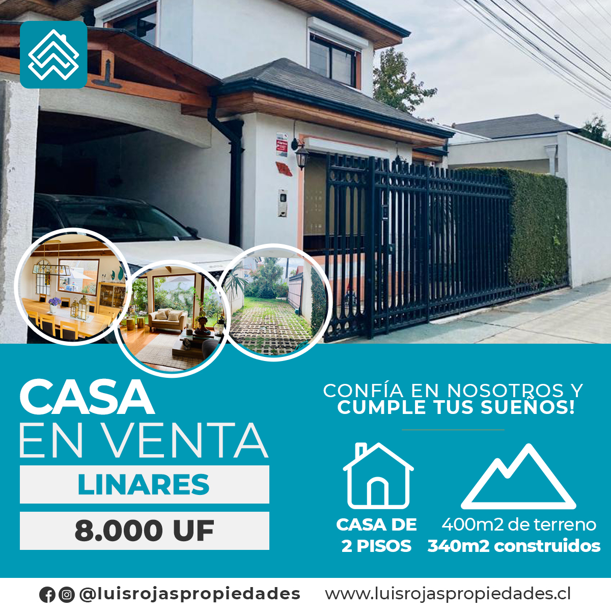 Casa en venta Agustín Soteras, Linares  